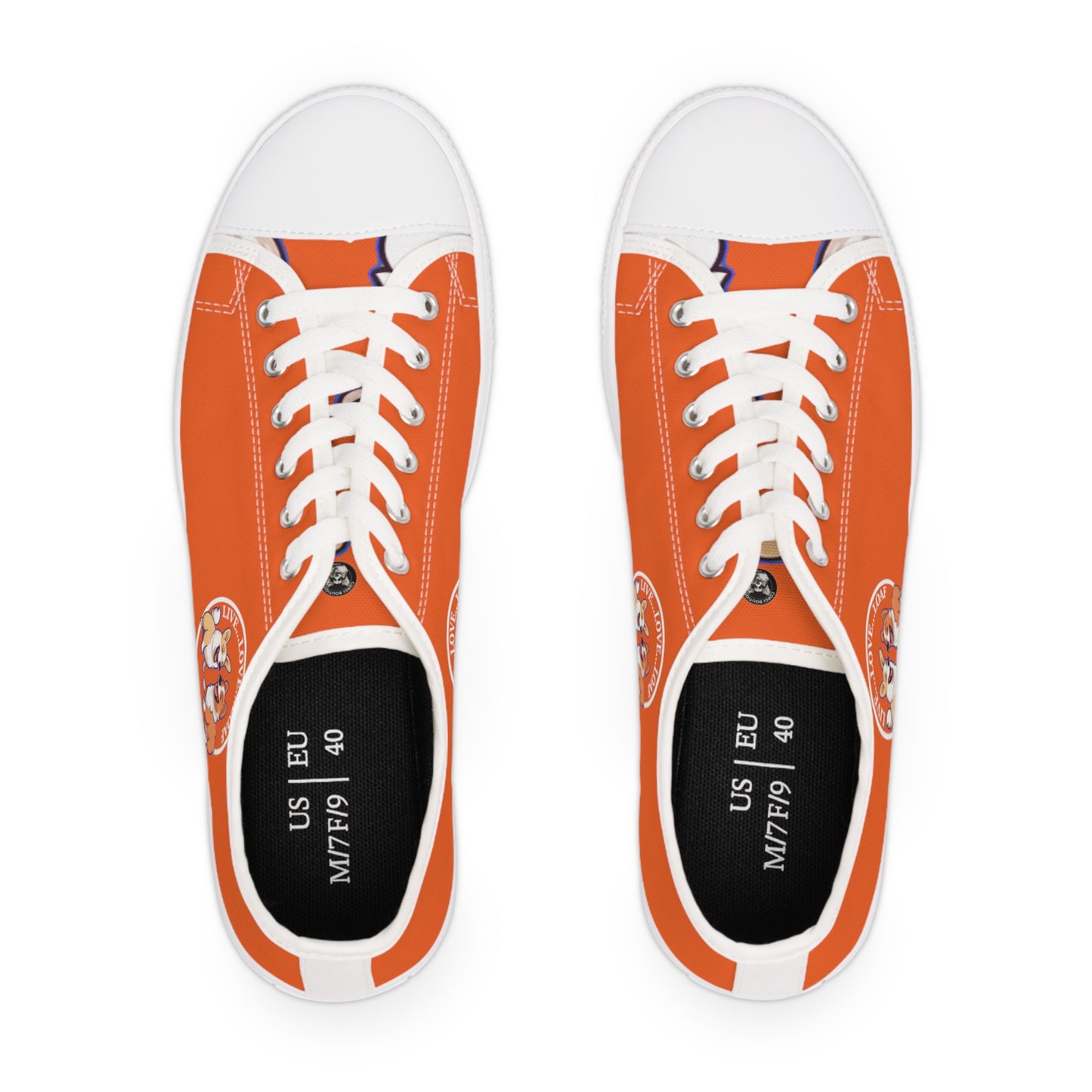 Live...Love...Loaf - Women's Low Top Sneakers