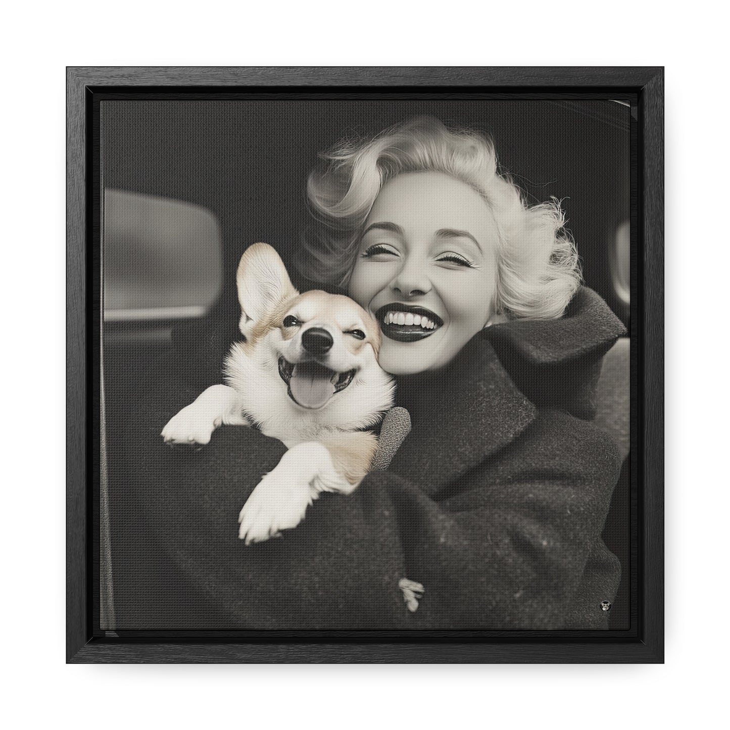 Marilyn's Bestie - Framed on Canvas