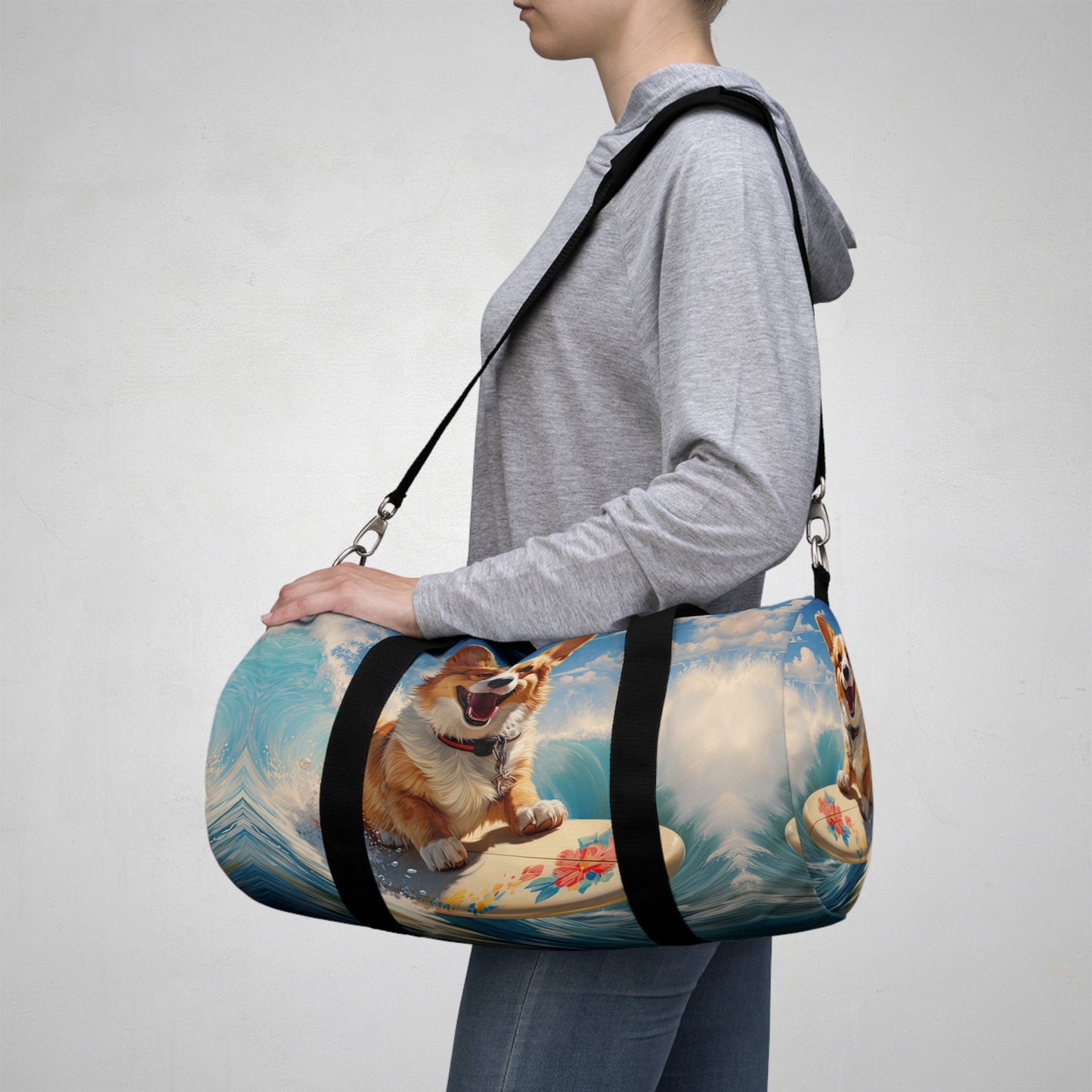 Cowabunga Corgi - Duffel Bag