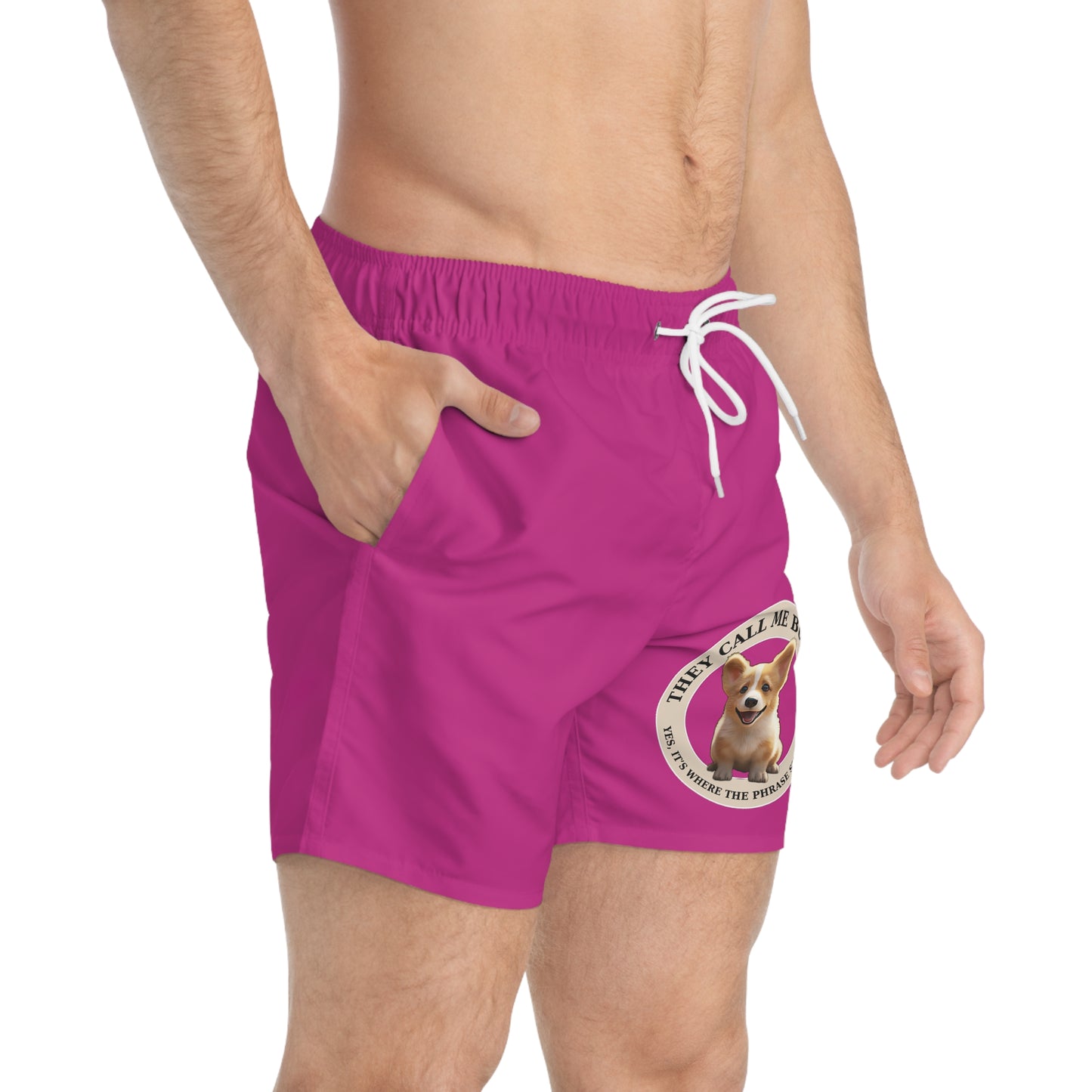 Cute as a Button - Swim Trunks