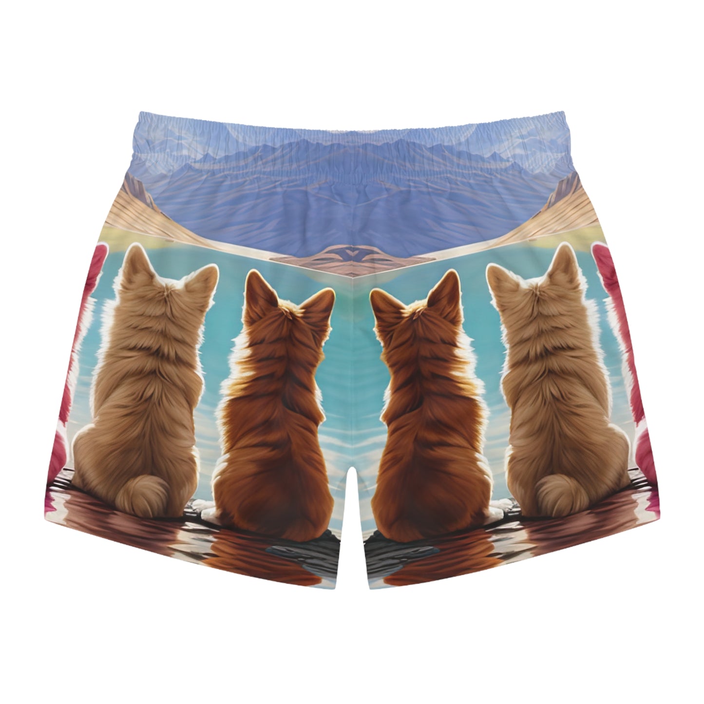 Corgi Lake Swim Trunks