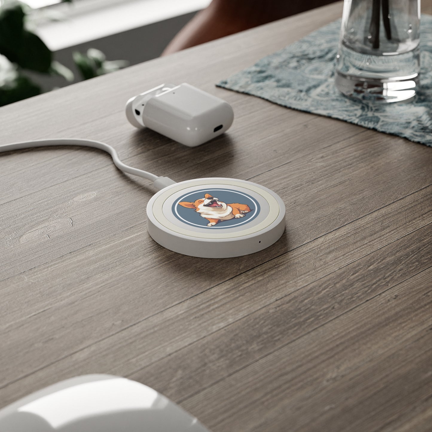 Comical Corgi - Quake Wireless Charging Pad