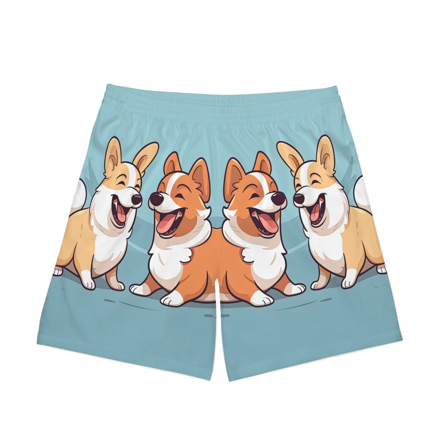Corgi Couple Board Shorts