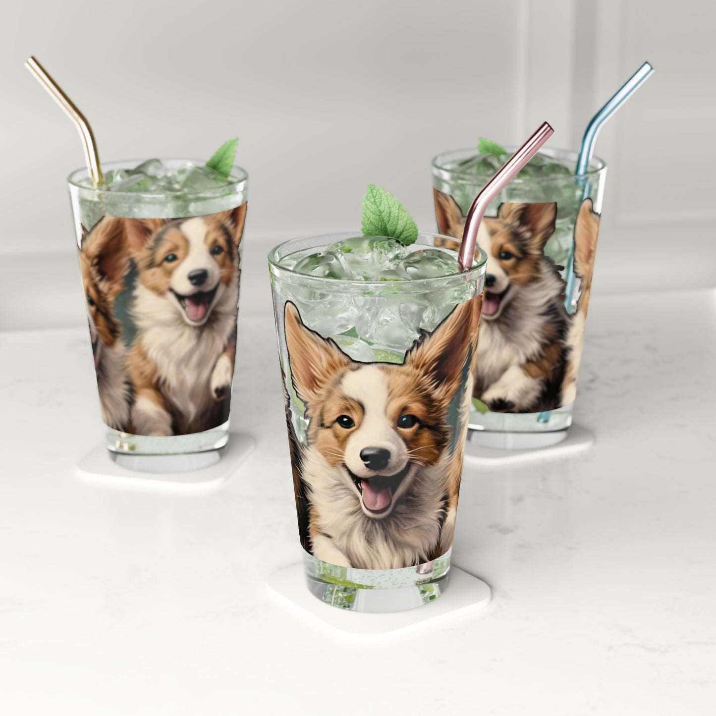 Corgi Enthusiasm - Pint Glass