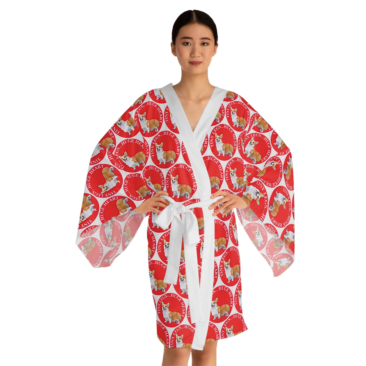 Tiny Legs...Huge Heart - Kimono Robe
