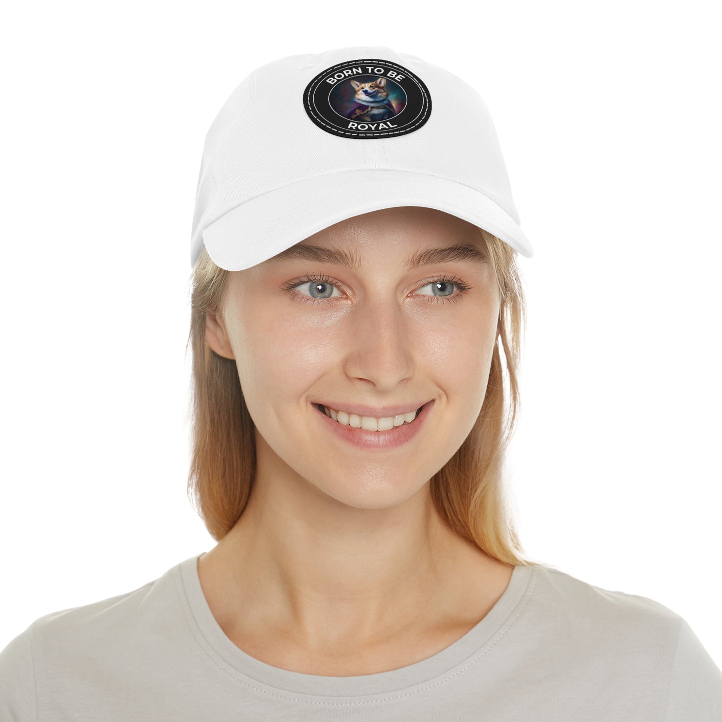 Born To Be Royal - Cap with Leather Patch