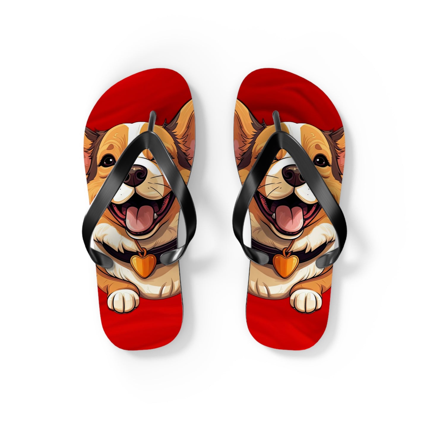 Puppy Love Flip-Flops
