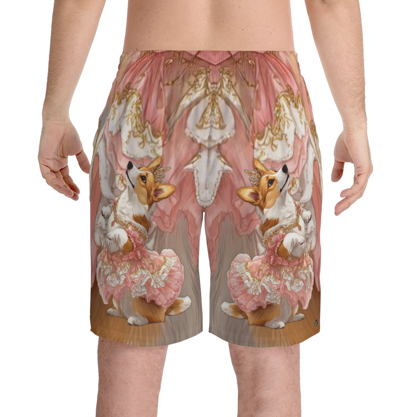 Princess Corgi Board Shorts