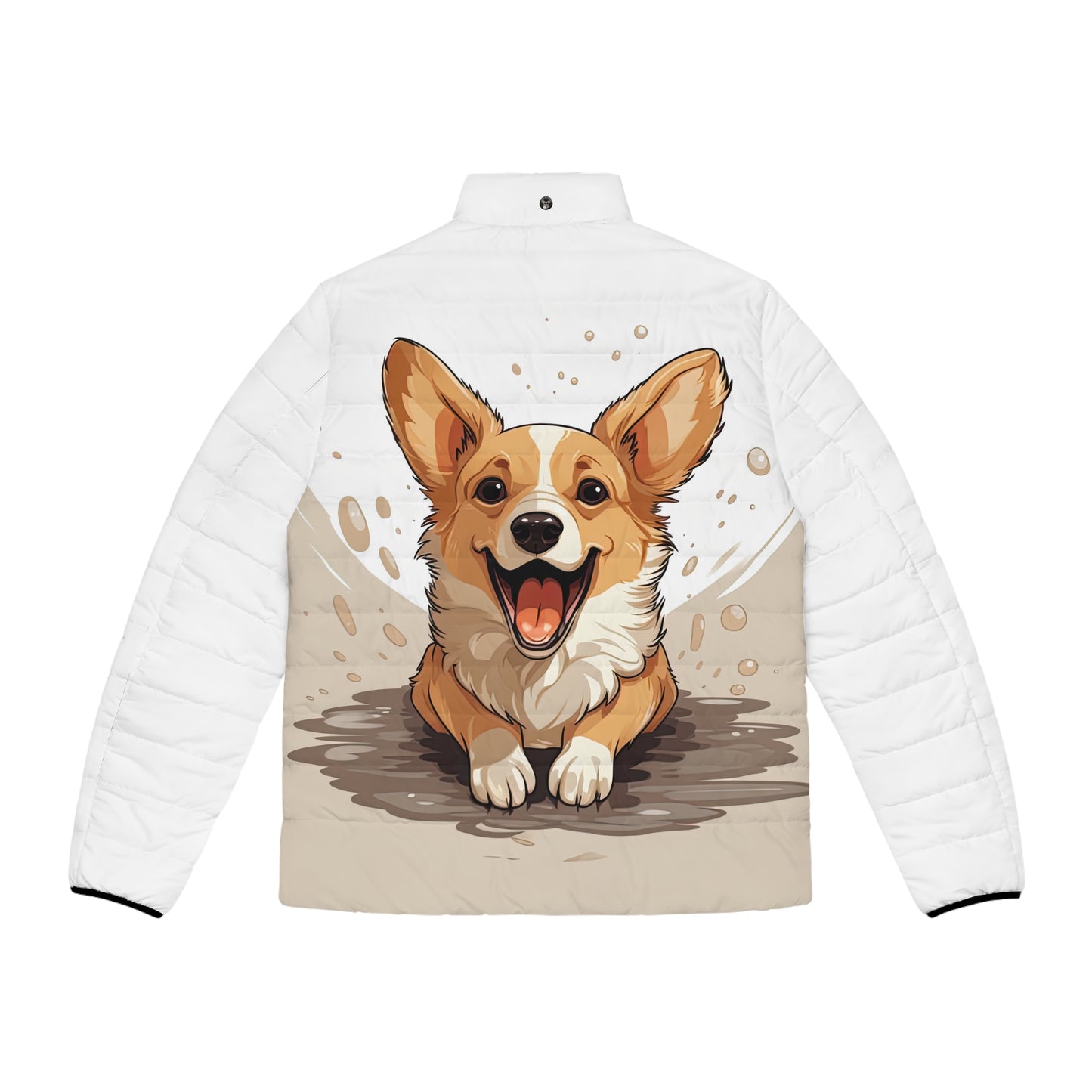 Corgi Cuteness Full - Puffer Jacket