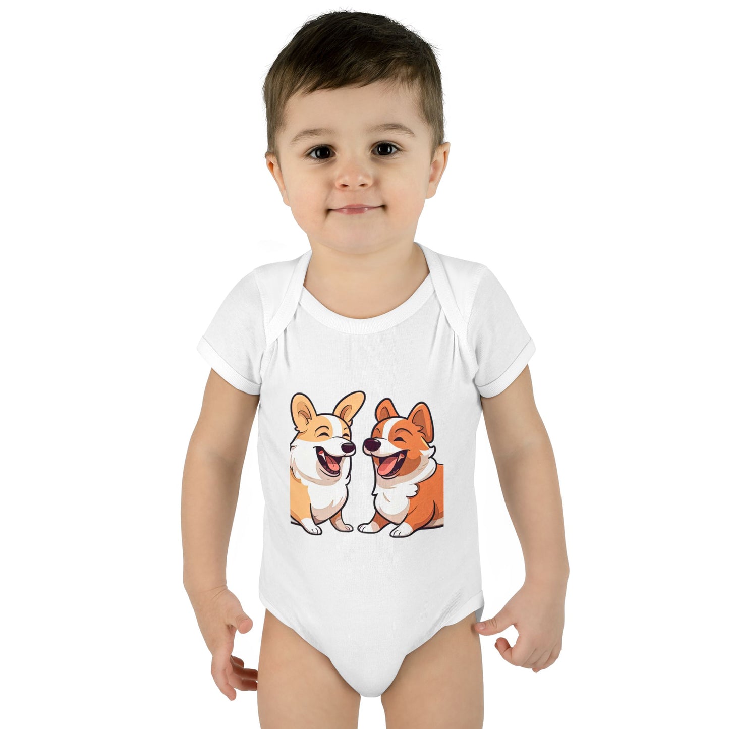 Corgi Couple Infant Bodysuit