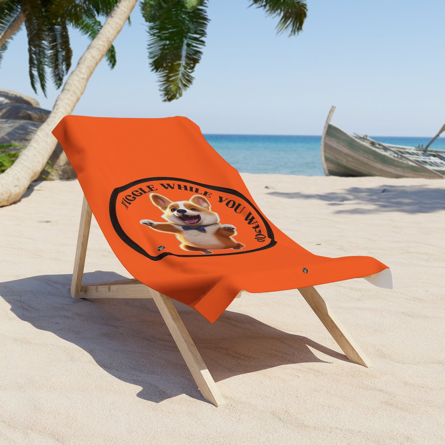 Wiggle While You Whoop - Beach Towel