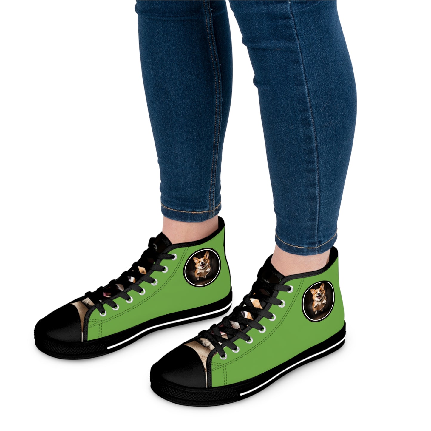 The Greeter - Women's High Top Sneakers