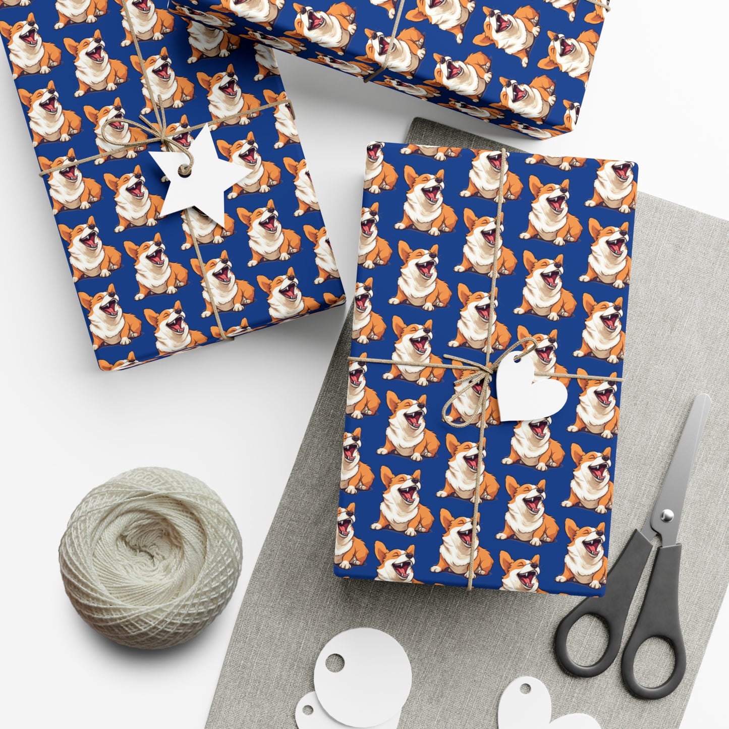 Comical Corgi - Gift Wrapping Paper