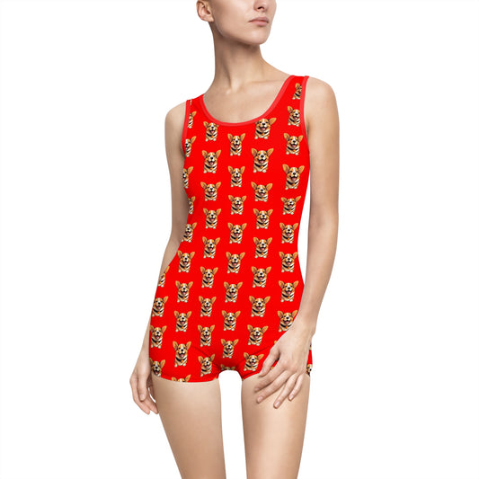 Puppy Love Vintage One-Piece