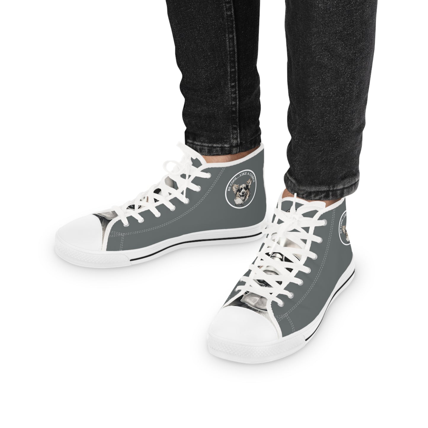 Be Cool - Men's High Top Sneakers
