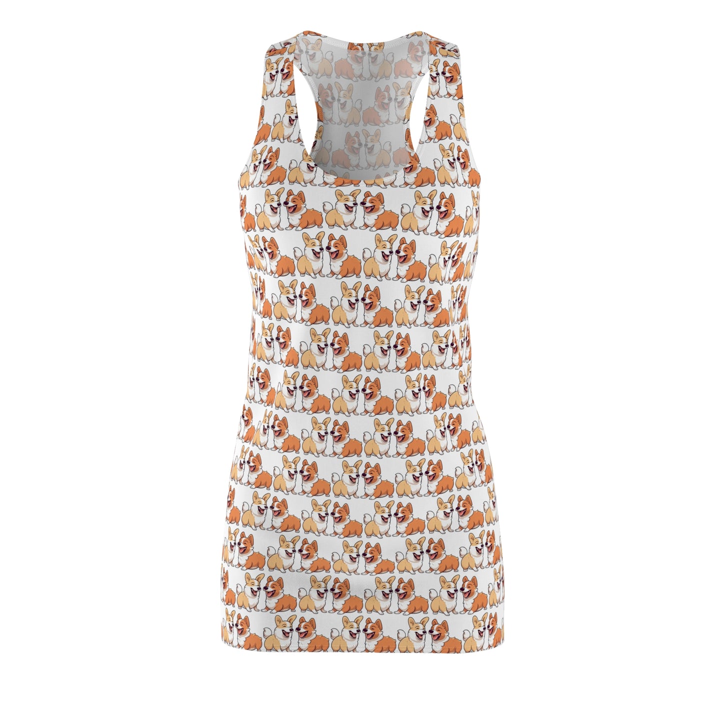Corgi Couple - Racerback Dress