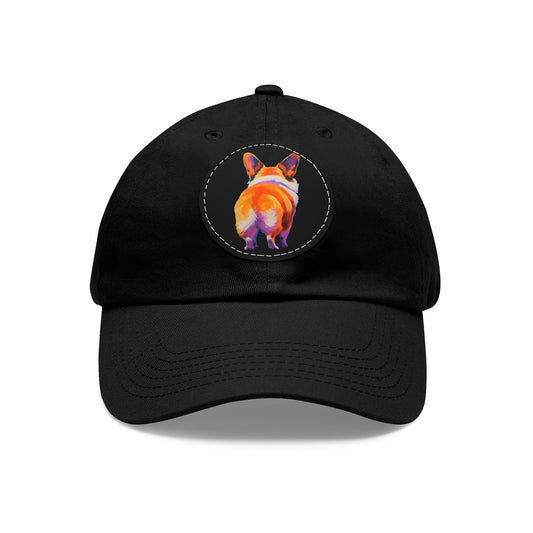 Corgi Butt Artistic Portrait Baseball Cap
