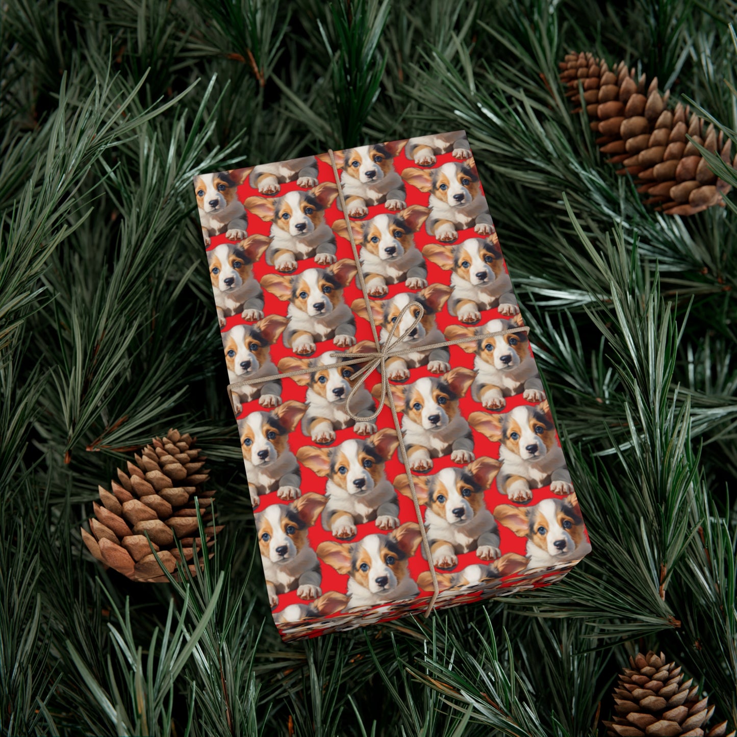 Puppy Portrait - Gift Wrapping Paper