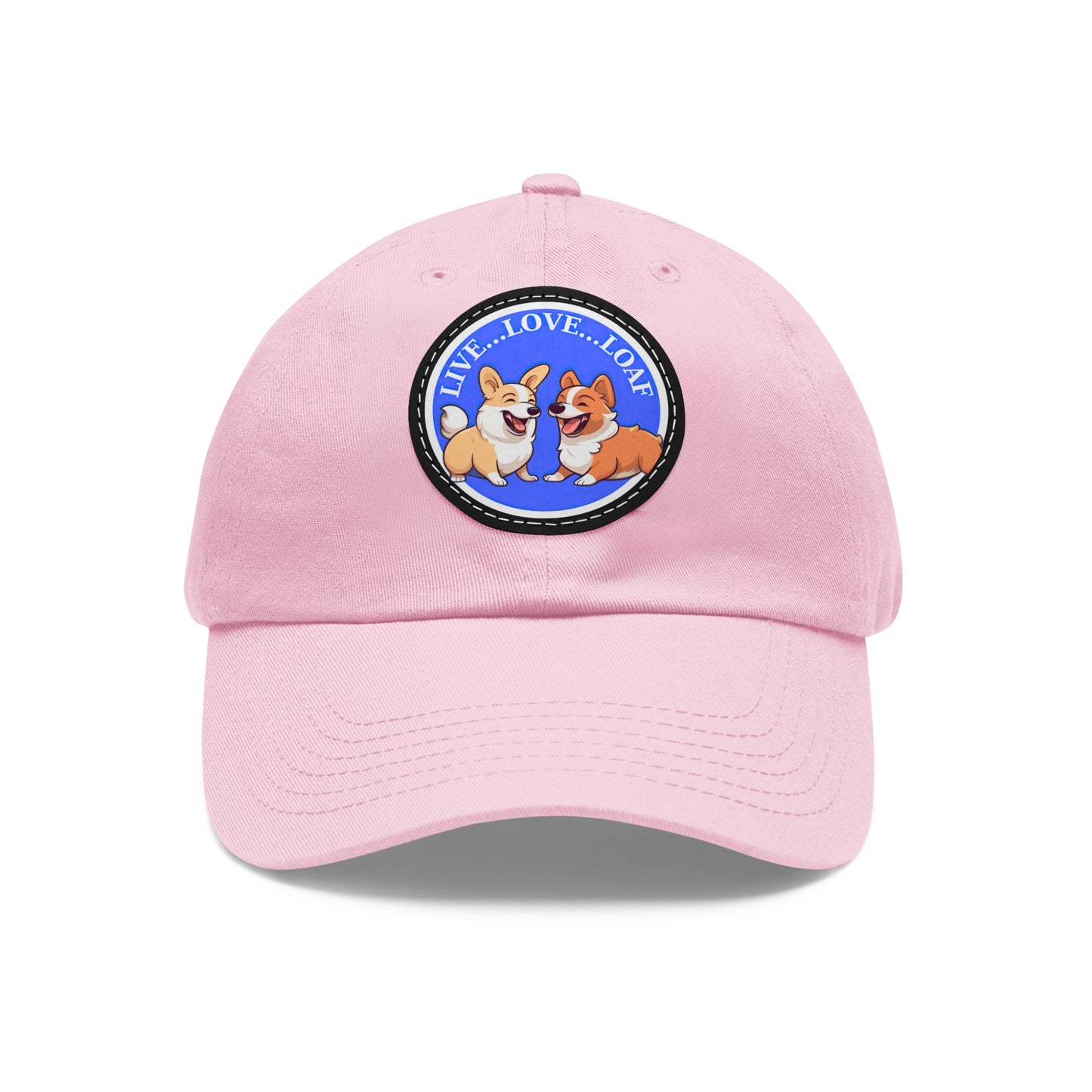 Live...Love...Loaf - Cap with Leather Patch