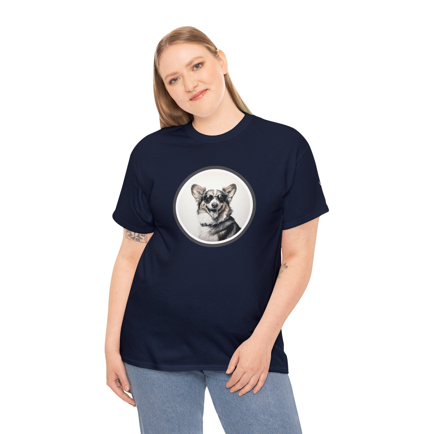 Corgi Cool - Unisex Heavy Cotton Tee