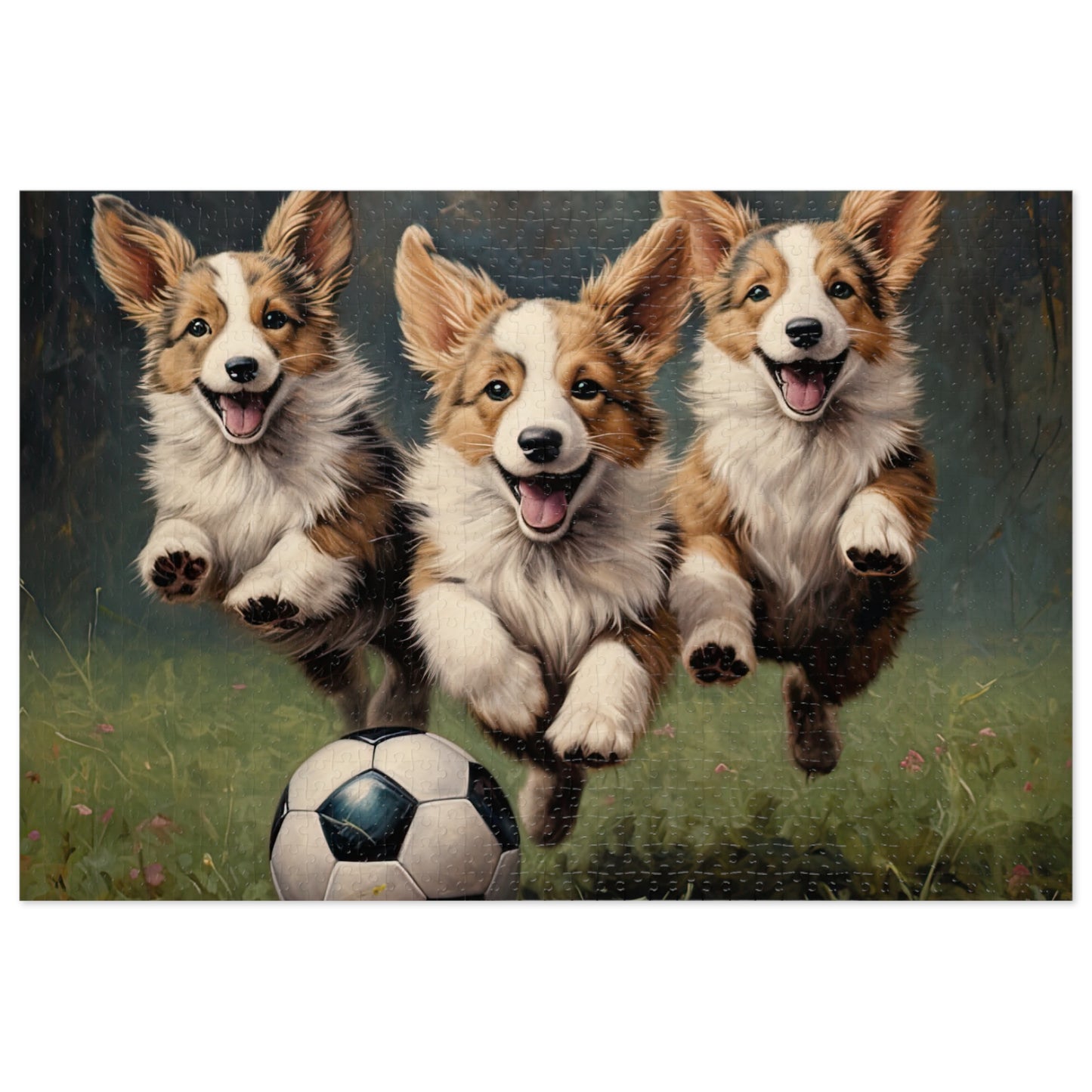 Corgi Pitch Jigsaw Puzzle
