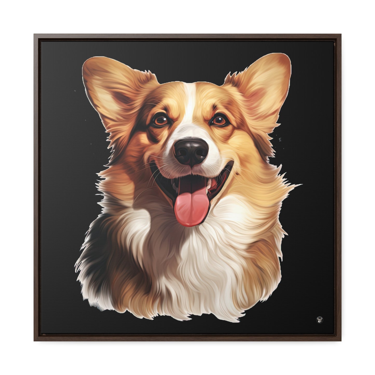 The Celebrity - Framed on Canvas