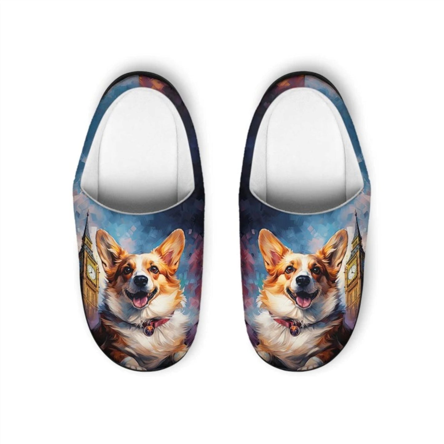 Corgi & Ben Men's Slippers