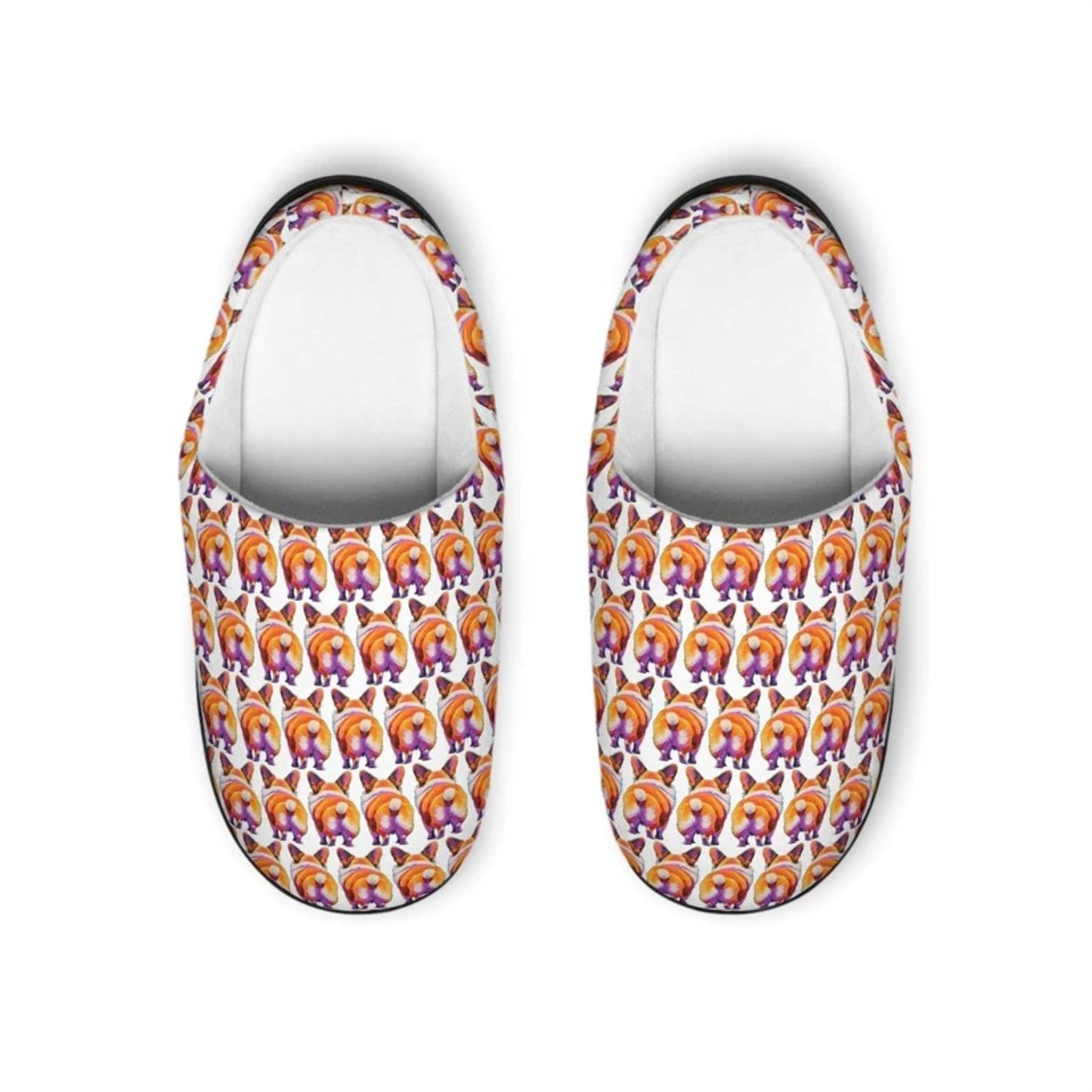 Corgi Butt Men's Slippers