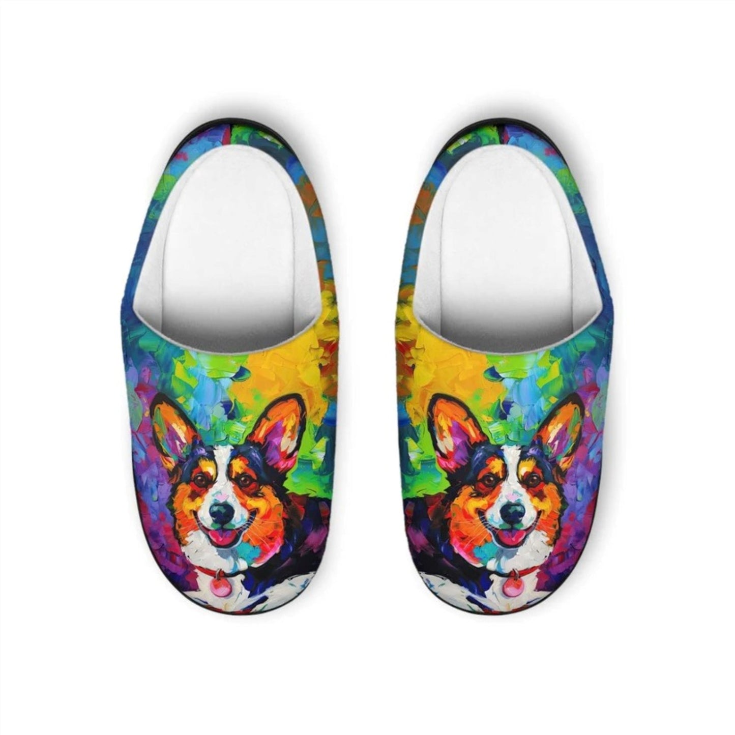 Color Me Corgi Women's Slippers