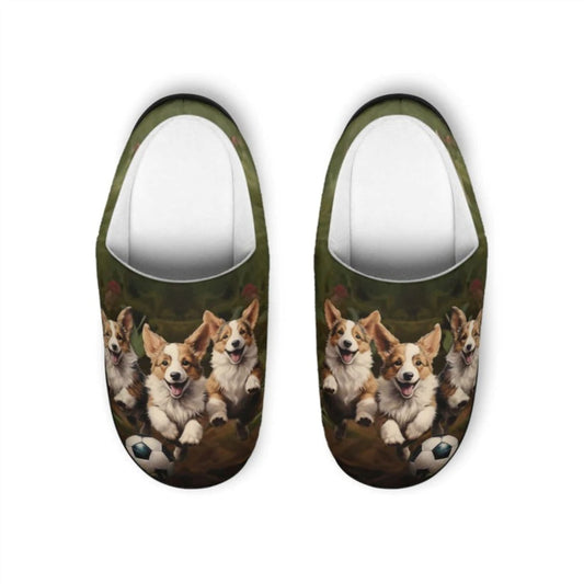 Corgi Pitch Men's Slippers