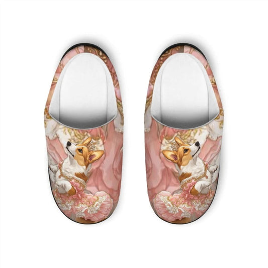 Princess Corgi Men's Slippers