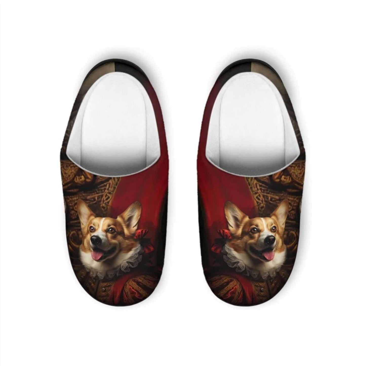 Renaissance Corgi Men's Slippers