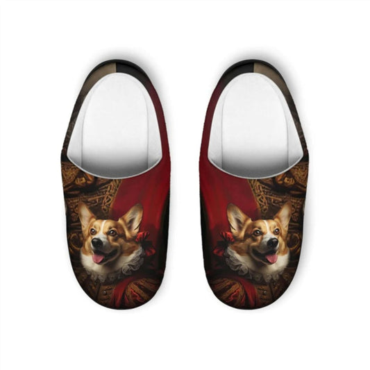 Renaissance Corgi Men's Slippers